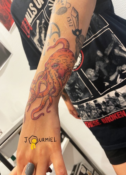 tatouage japonais tattoo pieuvre
