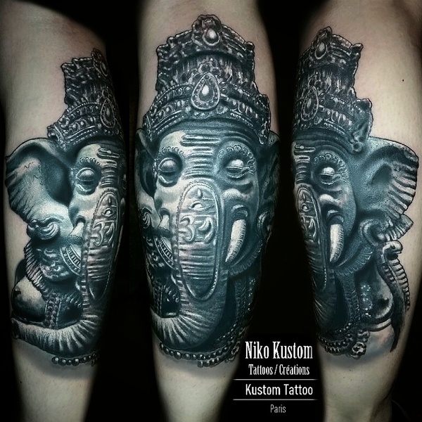 Tatouage ganesh 